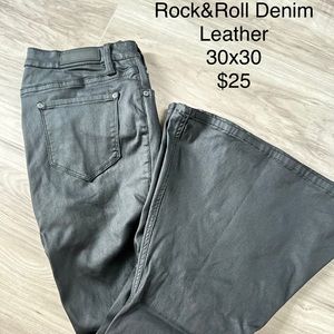 Rock n roll denim flare jeans